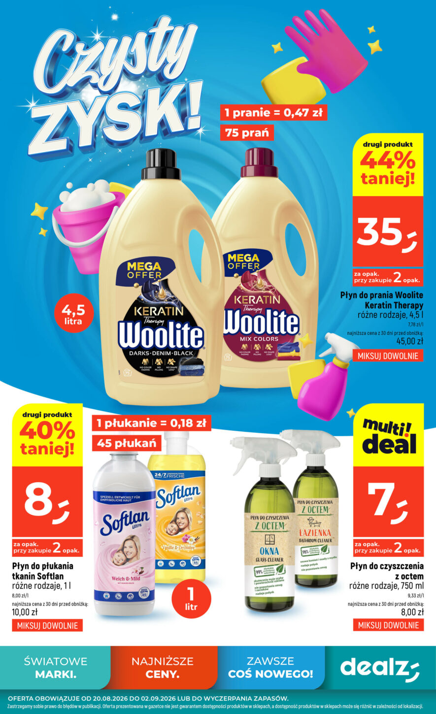 Czysty Zysk - 20.08-02.09 - Dealz